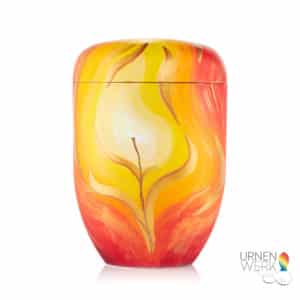 Kerzenlicht Flammendesign in warmen Farben - Biourne