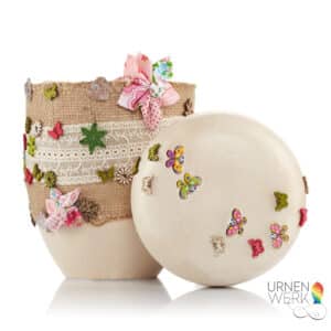Landleben Urne - keepsake urn "country life" - Deckelansicht