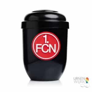 Urne mit 3D Logo hier 1.Fc Nürnberg - Logowahl