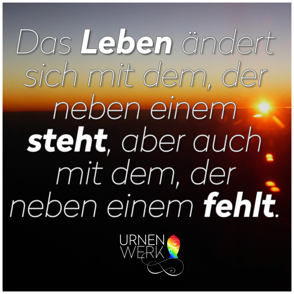 Trauersprüche und Inspirationen für die Urnengestaltung